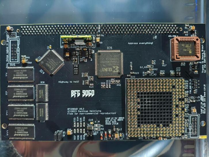 BFG9060 accelerator voor Amiga 3000 / 4000, Computers en Software, Vintage Computers, Ophalen of Verzenden