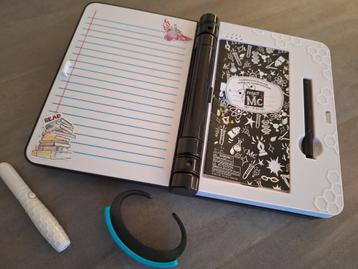 Composition book Project Mc2, Enlèvement, Utilisé