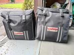 2 motortassen ,zwart,regenbestendig, Motoren, Zo goed als nieuw