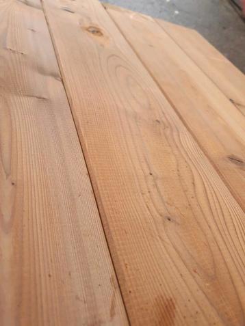 Thermowood planchetten korte lengtes prijs per m2 