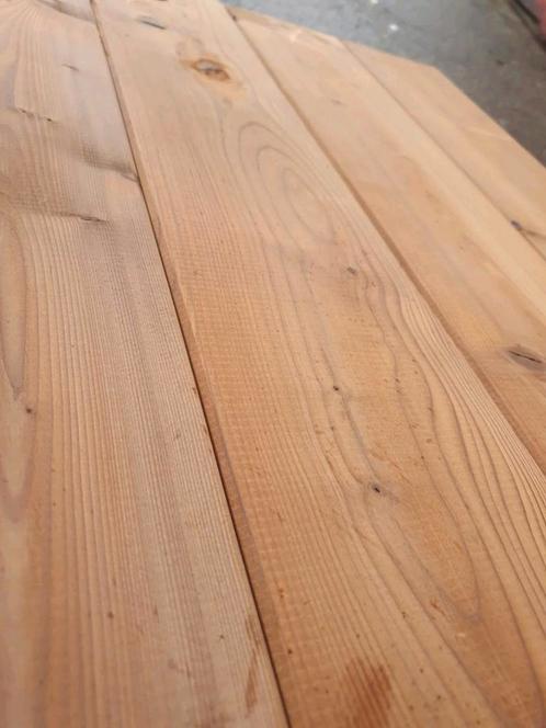 Thermowood planchetten korte lengtes prijs per m2, Bricolage & Construction, Bois & Planches, Enlèvement ou Envoi