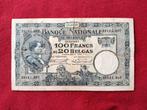 Bankbiljet - 100 Belgische Frank 20 Belga 1930 (mooie staat), Los biljet, Ophalen of Verzenden