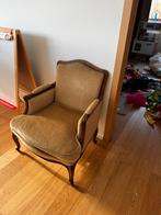 Zetel Louis XV 18e eeuw, Maison & Meubles, 75 à 100 cm, Berbere klassiek, Enlèvement, Utilisé