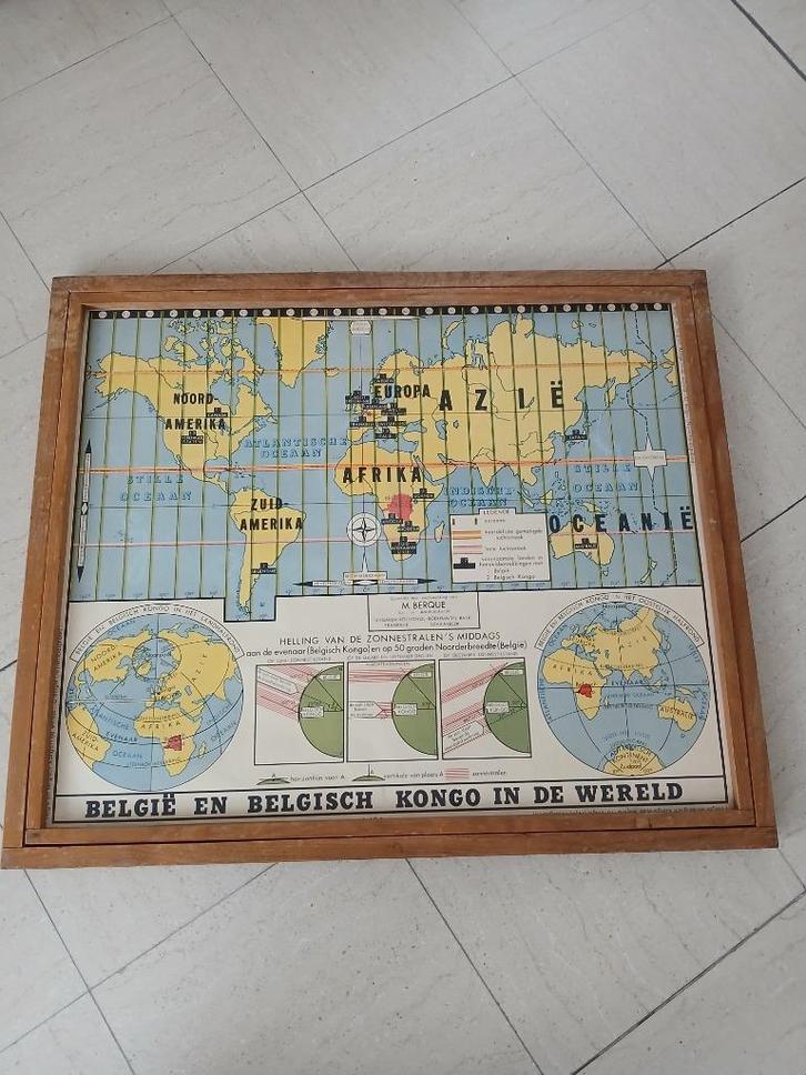 schoolborden aardrijkskunde, Diversen, Schoolborden, Gebruikt, Ophalen