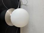 Philips lamp bol op metalen voet, Minder dan 100 cm, Gebruikt, Ophalen of Verzenden, Glas