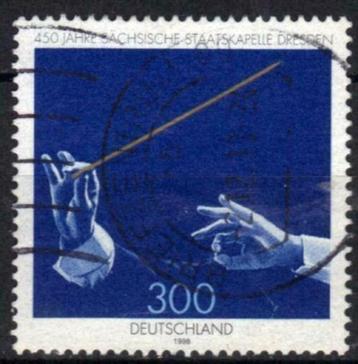 Duitsland 1998 - Yvert 1857 - Saksische Staatskapel (ST) beschikbaar voor biedingen