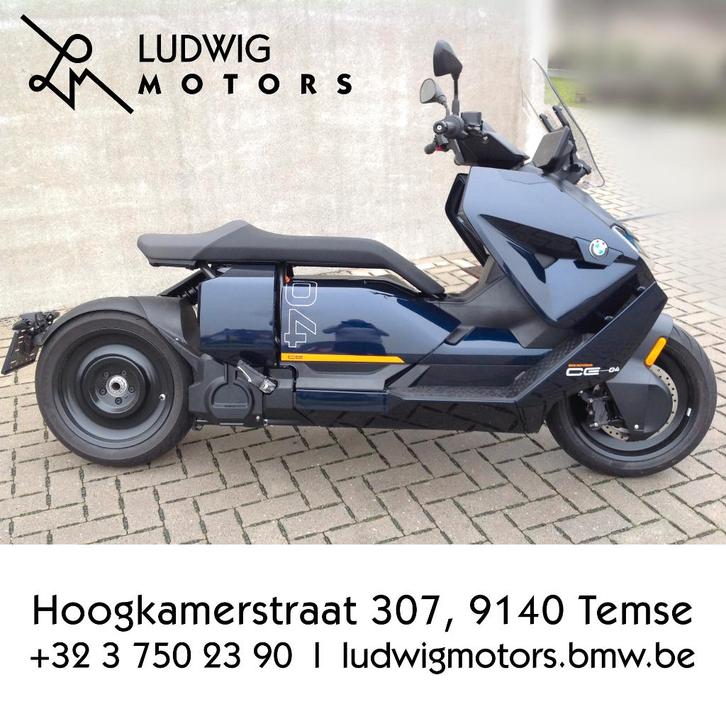 BMW CE04 (2025) - met slechts 750 km, Motoren, Motoren | BMW, Bedrijf, Scooter, 12 t/m 35 kW, 1 cilinder, Motorrijbewijs A, ABS