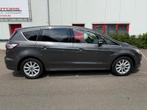 Ford S-Max 2.0TDCi Automaat/Leder/Keyless/Zetelvw/Memory, Monovolume, 4 cilinders, Zwart, Bedrijf