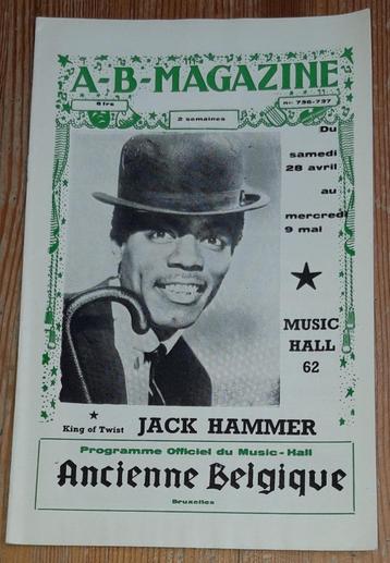 A.B.-Magazine 1962 Jack Hammer Twist Ancienne Belgique