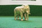 Gouden Olifant beeld deco groot, Tuin en Terras, Ophalen of Verzenden, Nieuw, Kunststof, Dierenbeeld