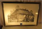 Mooie Litho 'Het Huis van Mieke Hannes' - Gesigneerd, Antiek en Kunst, Ophalen of Verzenden