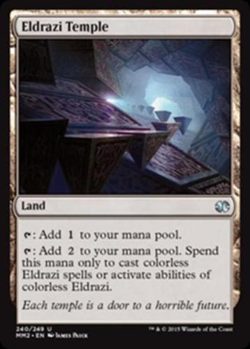 Eldrazi Temple - MM2 - MTG - NM beschikbaar voor biedingen