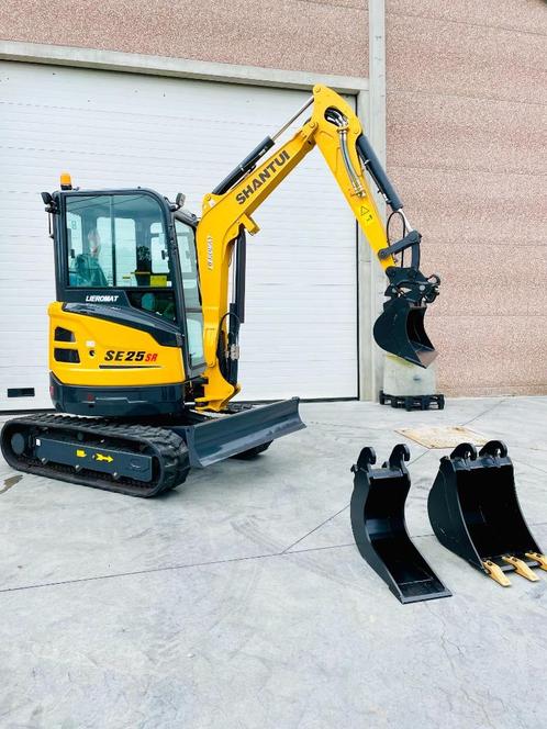 Shantui 2.5 T Minigraver / Binnendraaier, Zakelijke goederen, Machines en Bouw | Kranen en Graafmachines, Graafmachine, Ophalen