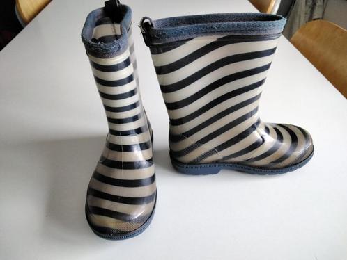 Paar regenlaarzen voor kinderen marine Okaidi/PT. 27, Kinderen en Baby's, Kinderkleding | Schoenen en Sokken, Gebruikt, Laarzen