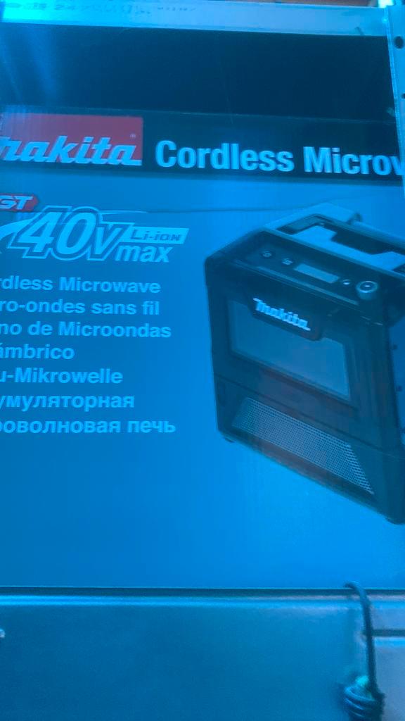 Maktita accu microgolf, Elektronische apparatuur, Microgolfovens, Nieuw, Vrijstaand, Microgolfoven, Ophalen