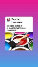 Dringend schilder gezocht voor bijverdienste te zonnebeke !, Ophalen of Verzenden