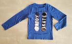 Blauwe longsleeve Knot so Bad, maat 104, Kinderen en Baby's, Kinderkleding | Maat 104, Knot so bad, Ophalen of Verzenden, Zo goed als nieuw