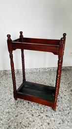 Mahoniehouten paraplu- of wandelstok standaard, Huis en Inrichting, Woonaccessoires | Paraplubakken, Ophalen of Verzenden