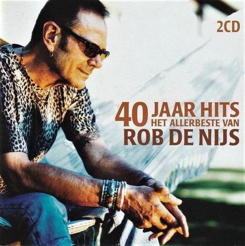 Rob de Nijs - 40 Jaar Hits Het Allerbeste van (2CD), Cd's en Dvd's, Cd's | Nederlandstalig, Zo goed als nieuw, Ophalen