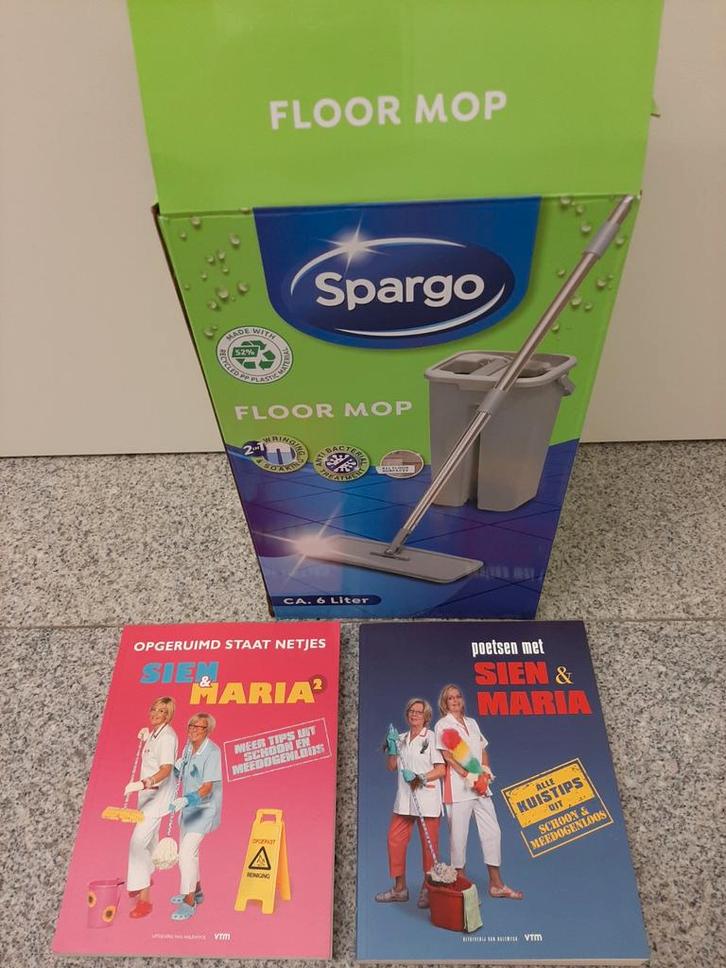 Poetsen met Sien en Maria en vloer Mop nieuw, Boeken, Wonen en Tuinieren, Ophalen of Verzenden