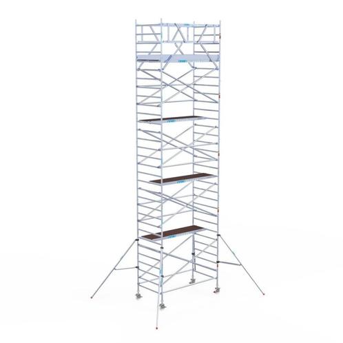 rolsteiger Professioneel 1.35x2.50x10.2m vrijstaand! PROMO, Doe-het-zelf en Bouw, Steigers, Nieuw, Rolsteiger of Kamersteiger