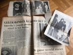 Artikel en foto’s Moord John F. Kennedy 1963, Verzamelen, Ophalen of Verzenden