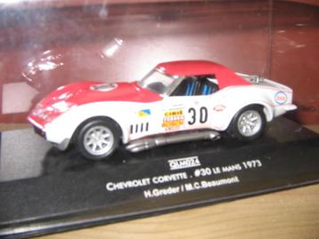 6 x sportcorvette's op 1/43 beschikbaar voor biedingen
