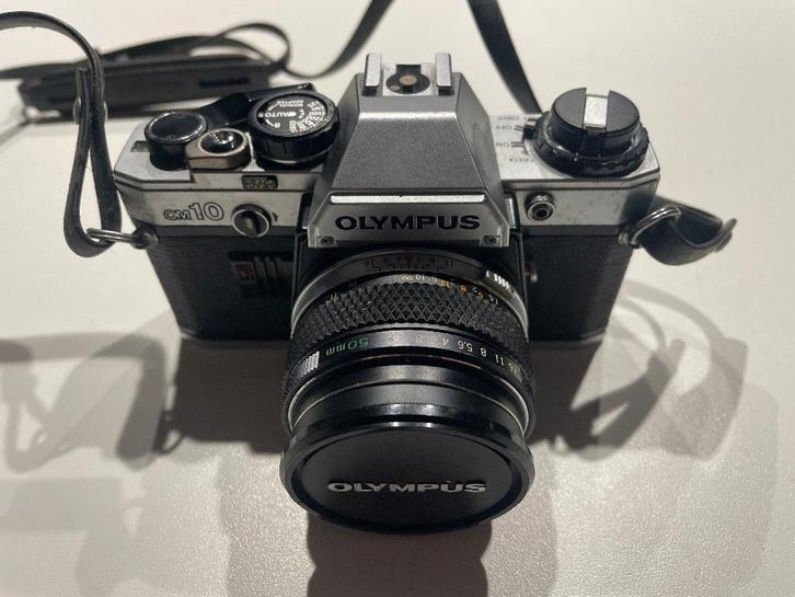 Klassieke OLYMPUS OM10 fototoestel, Audio, Tv en Foto, Fotocamera's Analoog, Gebruikt, Olympus, Ophalen