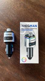 Wegman bleutooth fm transmitter, Télécoms, Chargeurs de voiture, Enlèvement, Comme neuf