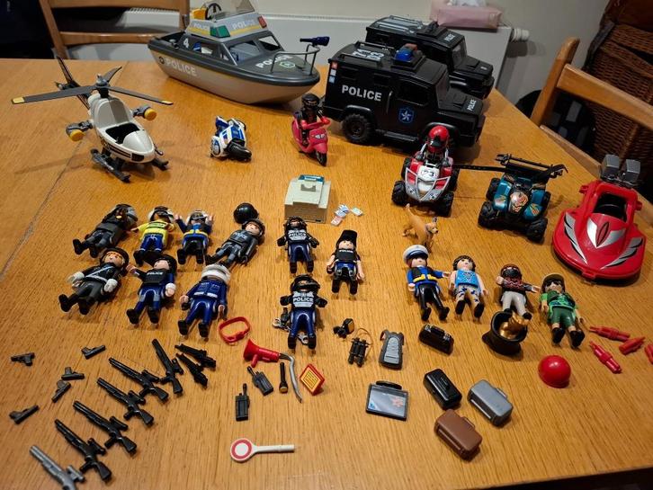 Playmobil - SWATT-team, politie en gansters, Enfants & Bébés, Jouets | Playmobil, Utilisé, Playmobil en vrac, Enlèvement