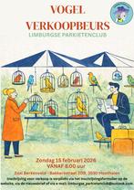 vogel verkoop/ruilbeurs 15 februari 08u00