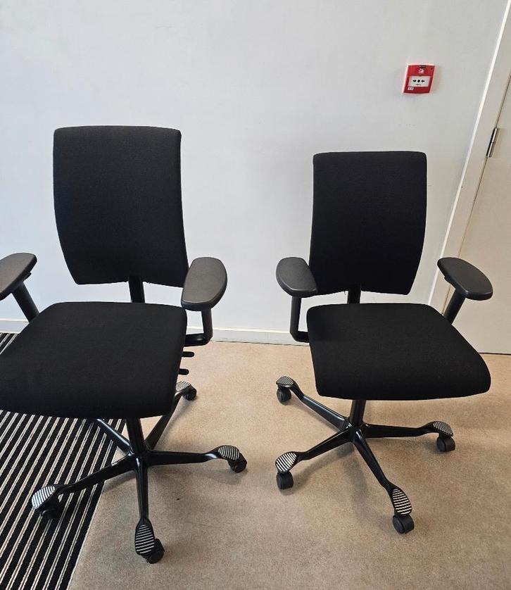 Chaise de bureau ergonomique Håg h04 noire, Maison & Meubles, Chaises de bureau, Comme neuf, Chaise de bureau, Noir, Ergonomique