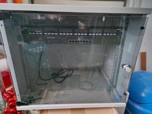 Baie informatique 12U, Computers en Software, Netwerk switches, Gebruikt, Ophalen of Verzenden