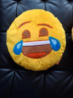 Zacht emoji kussen, Ophalen of Verzenden, Zo goed als nieuw