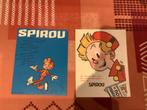 Spirou set van 2 vloeipapier jaar 60/70, Ophalen of Verzenden, Guust of Robbedoes, Zo goed als nieuw, Plaatje, Poster of Sticker