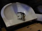 lavabo met kraan, Huis en Inrichting, Badkamer | Badkamermeubels, Ophalen, Gebruikt, Overige typen, 50 tot 100 cm