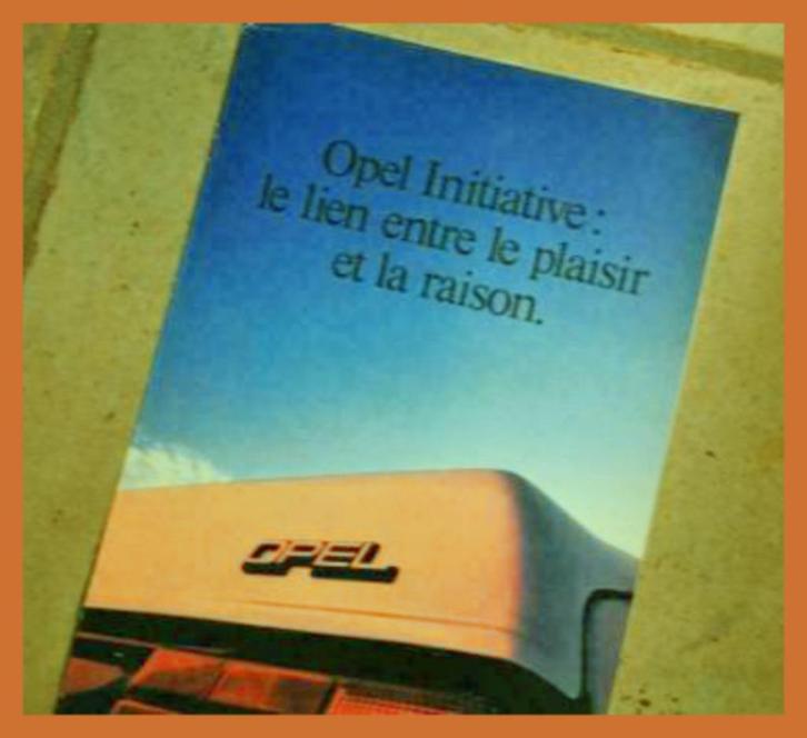 Ascona Kadett Manta Rekord Commodore Senator Monza OPEL, Boeken, Auto's | Folders en Tijdschriften, Zo goed als nieuw, Opel, Verzenden