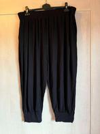 losse driekwart stretch broek zwart c&a 48, Kleding | Dames, Grote Maten, Ophalen of Verzenden, Gedragen, Zwart, Broek of Spijkerbroek