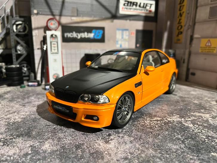 1:18 BMW M3 E46 - neuve dans sa boite, Hobby & Loisirs créatifs, Voitures miniatures | 1:18, Comme neuf, Voiture, Solido, Enlèvement ou Envoi