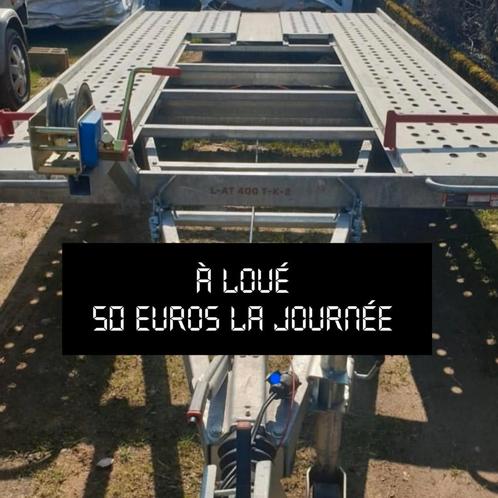 Remorque à louer, Auto diversen, Aanhangers en Bagagewagens, Ophalen of Verzenden