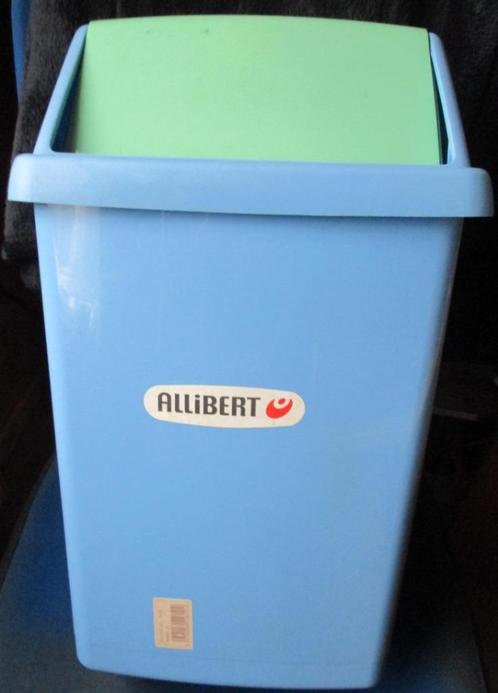 Prullenbak in kunststof Allibert, Huis en Inrichting, Woonaccessoires | Prullenbakken, Gebruikt, Kunststof, Minder dan 50 cm, 20 tot 30 liter
