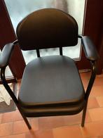 Toiletstoel Zwart Antraciet Percée Vermeiren, Diversen, Verpleegmiddelen, Ophalen, Nieuw