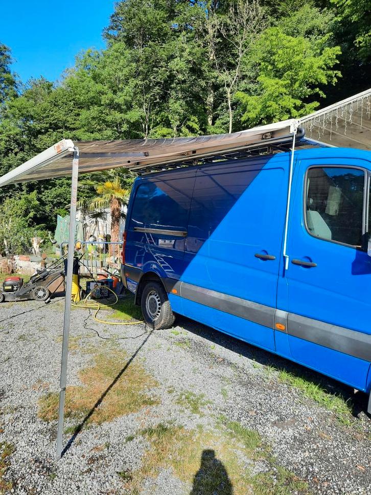 Camionnette vw crafter de 2014, Autos, Camionnettes & Utilitaires, Ordinateur de bord, Essence, Euro 5, Bleu, Enlèvement