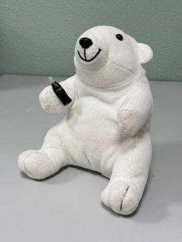 Vintage Coca-Cola beer plush 1997 Polar bear ijsbeer knuffel beschikbaar voor biedingen