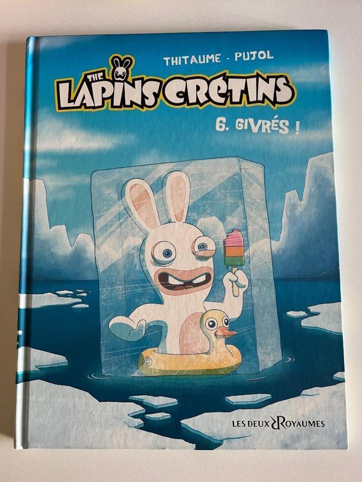 BD The Lapins crétins Givrés !, Livres, BD, Utilisé, Une BD, Enlèvement ou Envoi