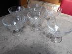Glazen dessert schaaltjes / 9 stuks voor 5 €, Huis en Inrichting, Ophalen, Zo goed als nieuw, Glas