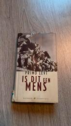 Primo levi is dit een mensen, Boeken, Ophalen of Verzenden, Gelezen