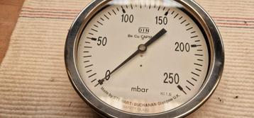 Gasdrukmeter 0-250mBar beschikbaar voor biedingen