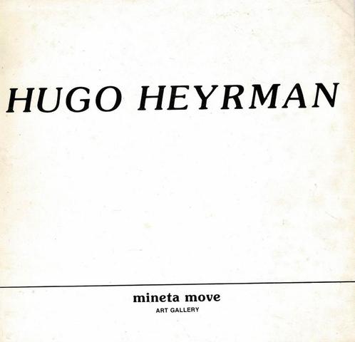 Hugo Heyrman - Minata move gallery, 1984, Boeken, Kunst en Cultuur | Beeldend, Gelezen, Ophalen of Verzenden