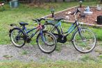 Twee kinderfietsen (mountainbike en stadsfiets), Fietsen en Brommers, Ophalen, Gebruikt, 20 inch of meer